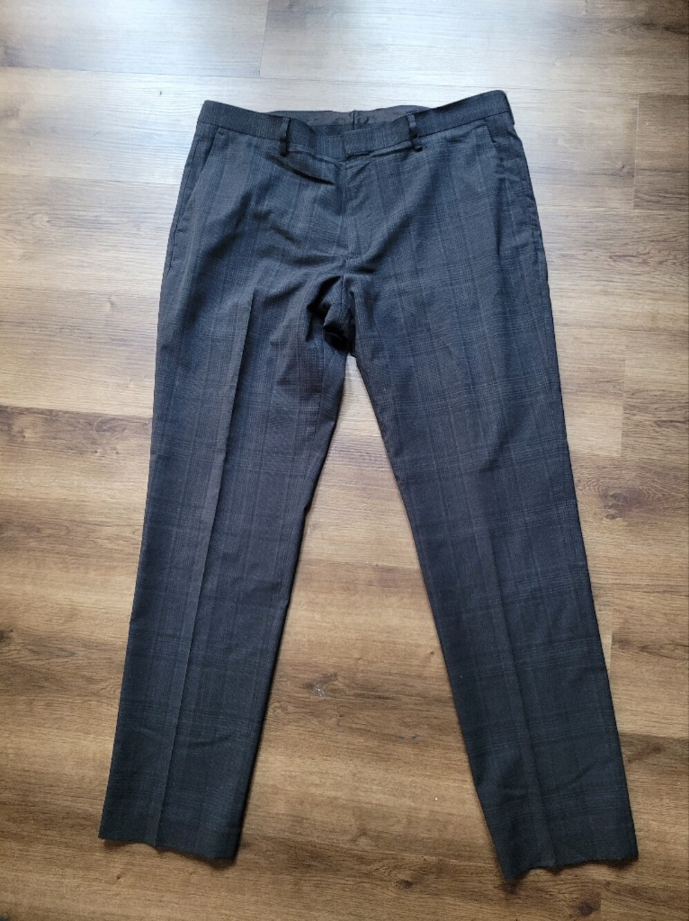 Jcrew Ludlow Wool Plaid Pants Sz 36 X 32